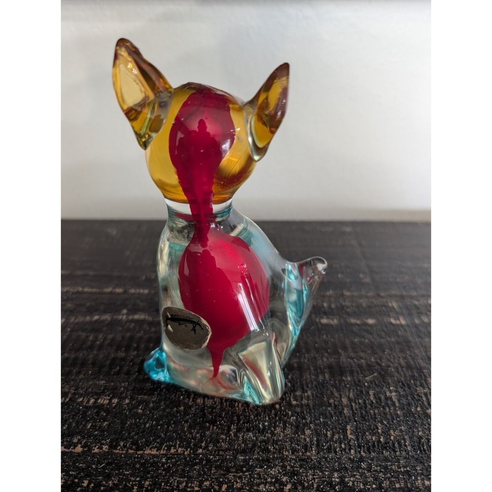Mid-Century Italian Jordan's Importing Co JIco Glass Dog - Picture 6 of 10